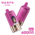 Waspe aiviou 3 in 1 60000 puffs grosir